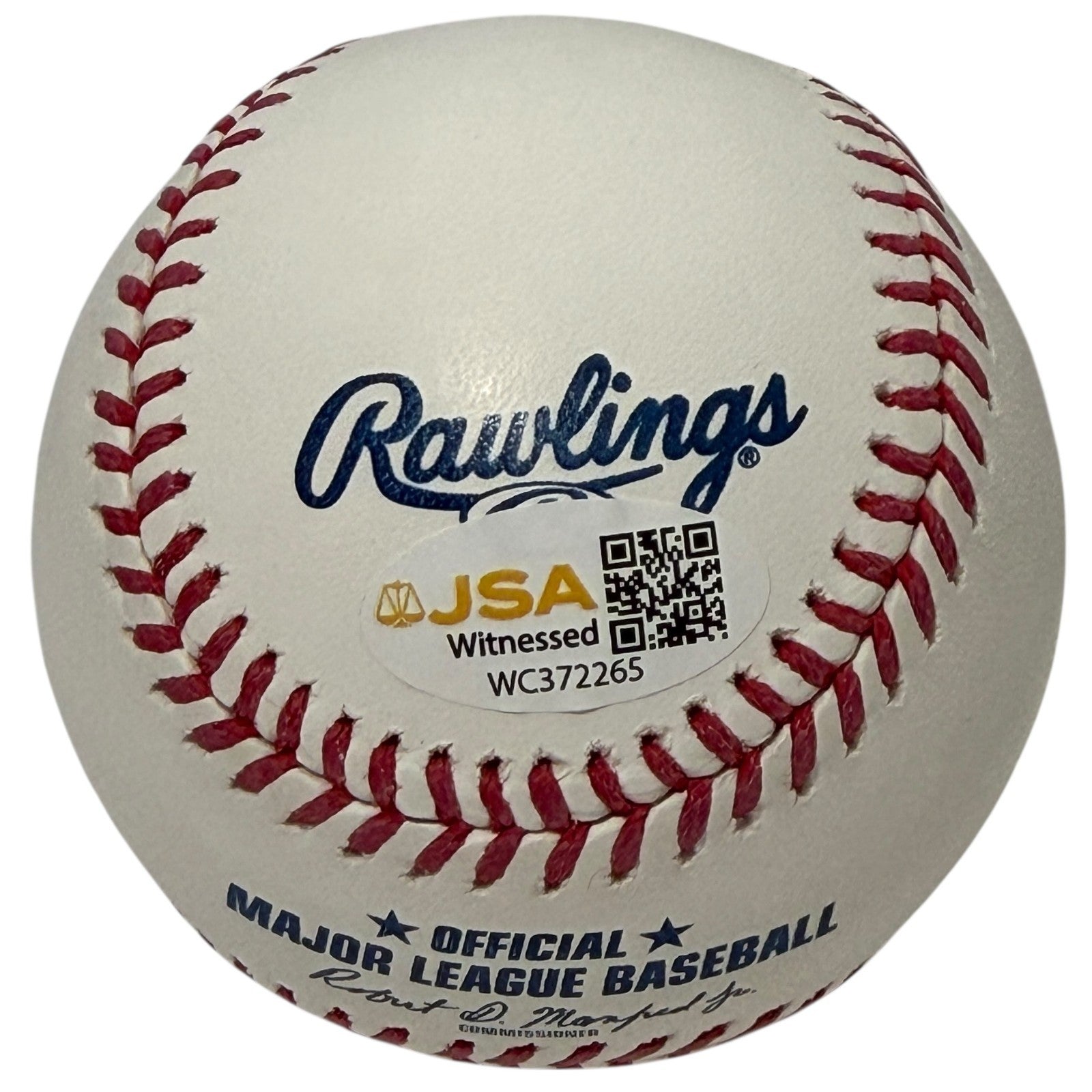 Jason Isringhausen Signed Autographed ROMLB Baseball w/ 300 SV JSA Witness COA1