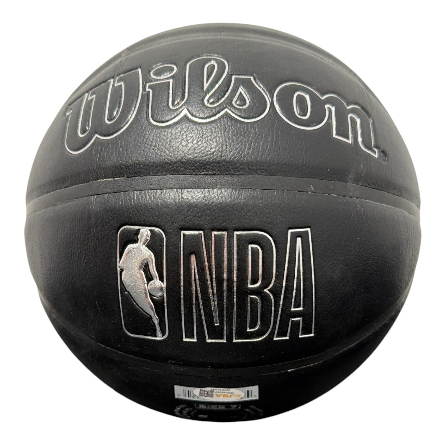 Bernard King Signed Black Knicks Wilson NBA Basketball w/ HOF + NY Ins JSA W COA4