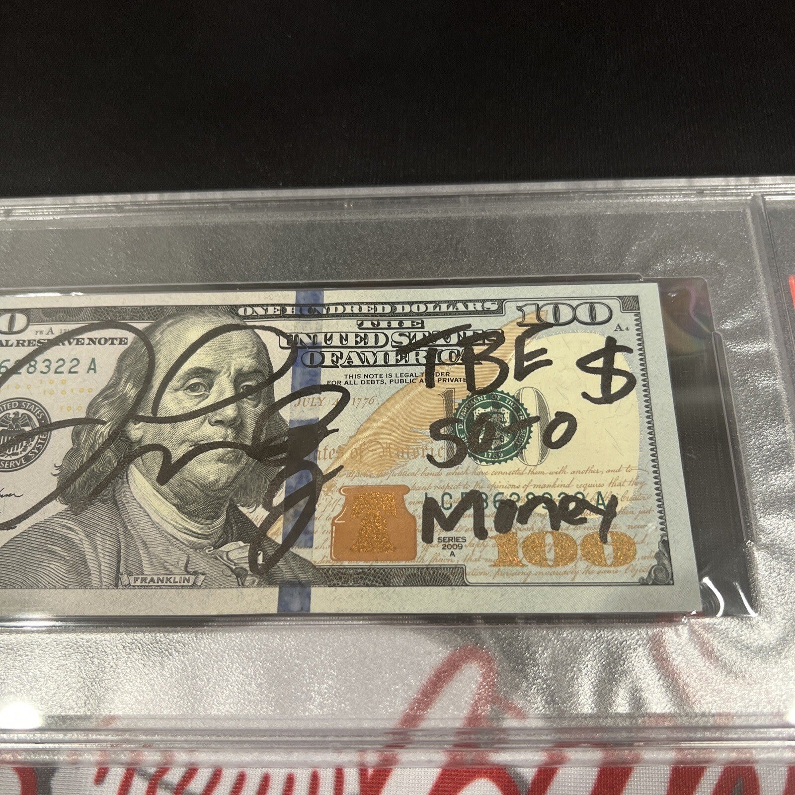 Floyd Mayweather Jr Signed $100 Bill US Currency x4 Inscriptions PSA 10 Auto G2