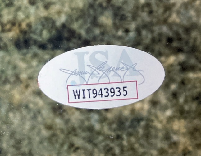 Lawrence Taylor & Joe Theismann Signed 11x14 Photo LT Got Me & Bad MFer JSA COA3