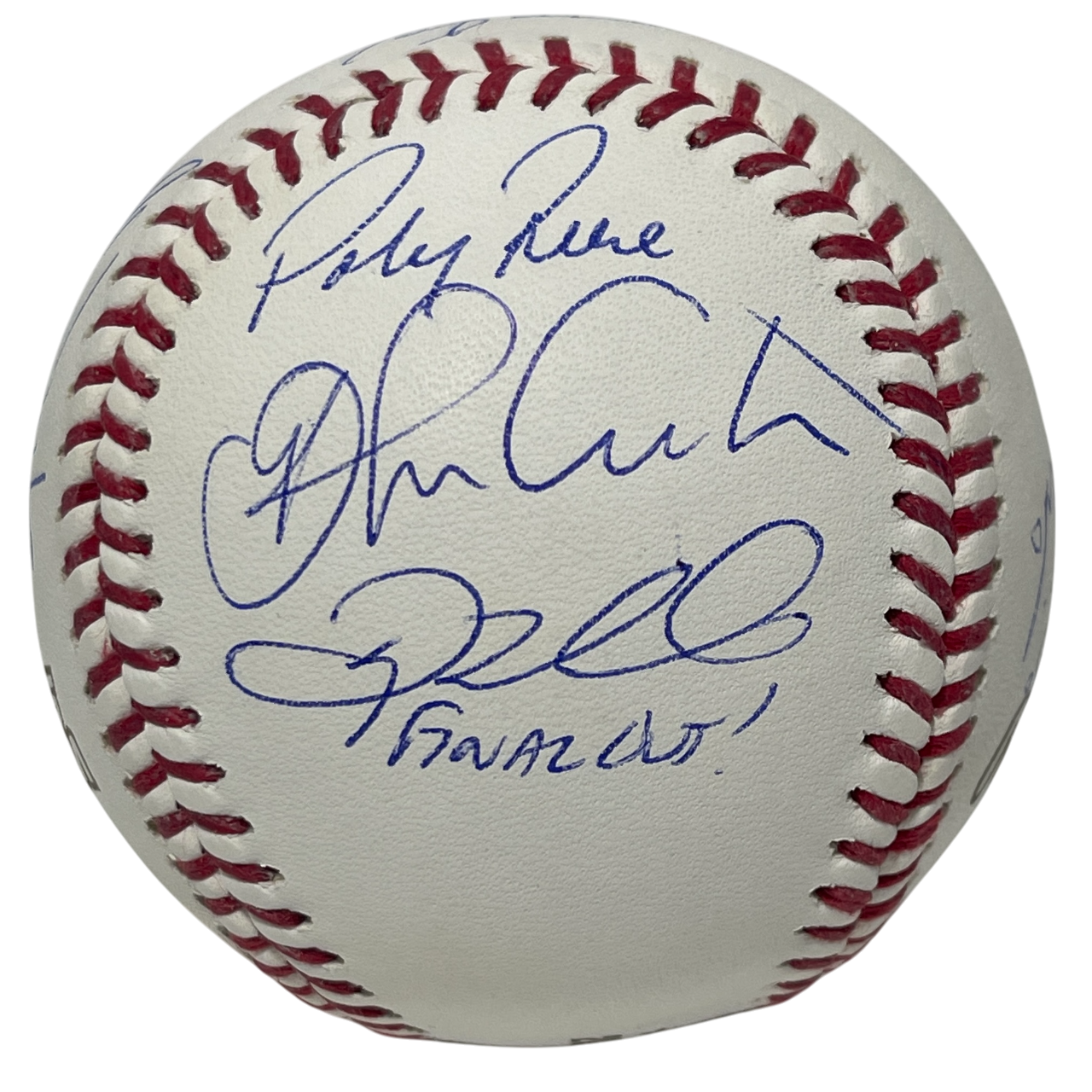 2004 Boston Red Sox Team Signed World Series ROMLB Baseball 11 Sigs BAS COA1