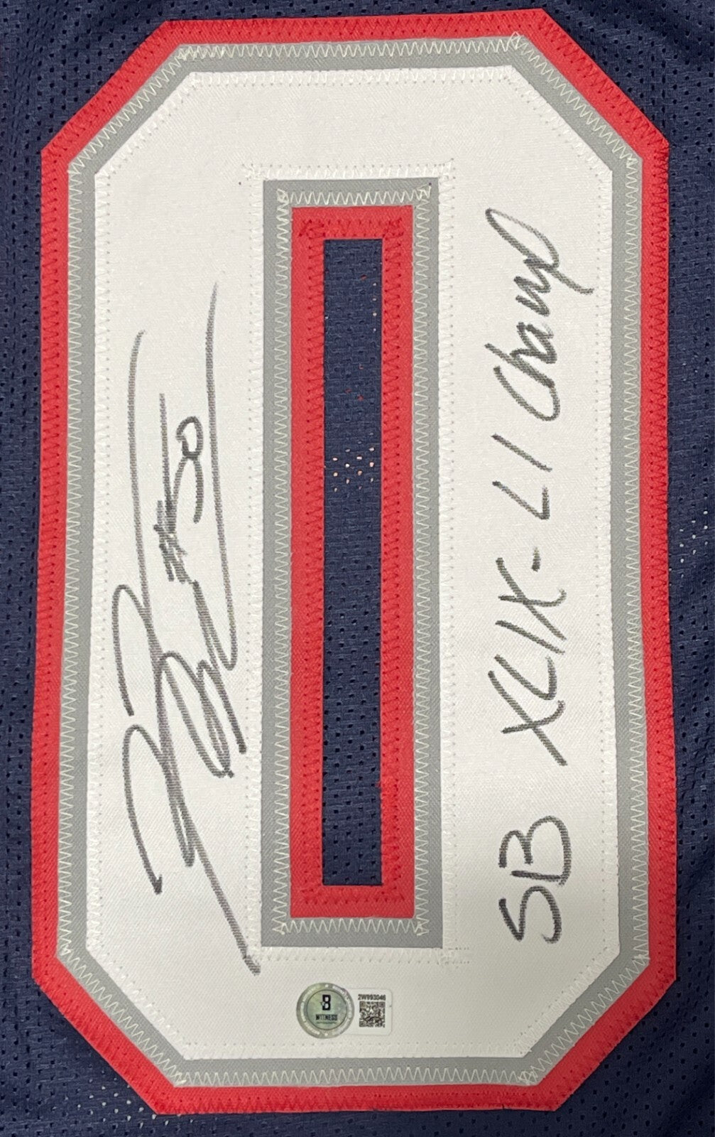 Rob Ninkovich Signed Patriots Custom Jersey w SB XLIX LI Champ Beckett W BAS COA1