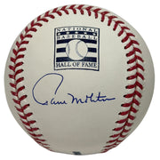 Paul Molitor Signed Autographed HOF Baseball JSA Witness COA0