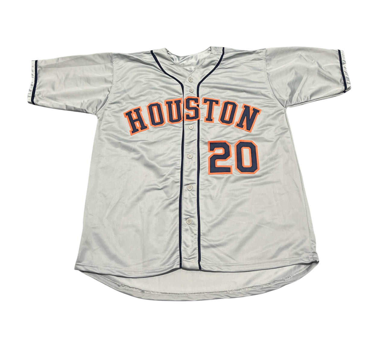 Chas McCormick Signed Houston Astros Custom Jersey Beckett Witness BAS COA2