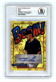 Tanner Houck 2024 Hits Memorabilia BOOM Gold #/5 Signed BGS BAS Auto Red Sox0
