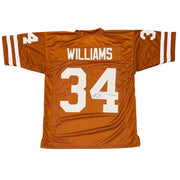 Ricky Williams Signed Texas Longhorns Custom Jersey JSA Witness COA0