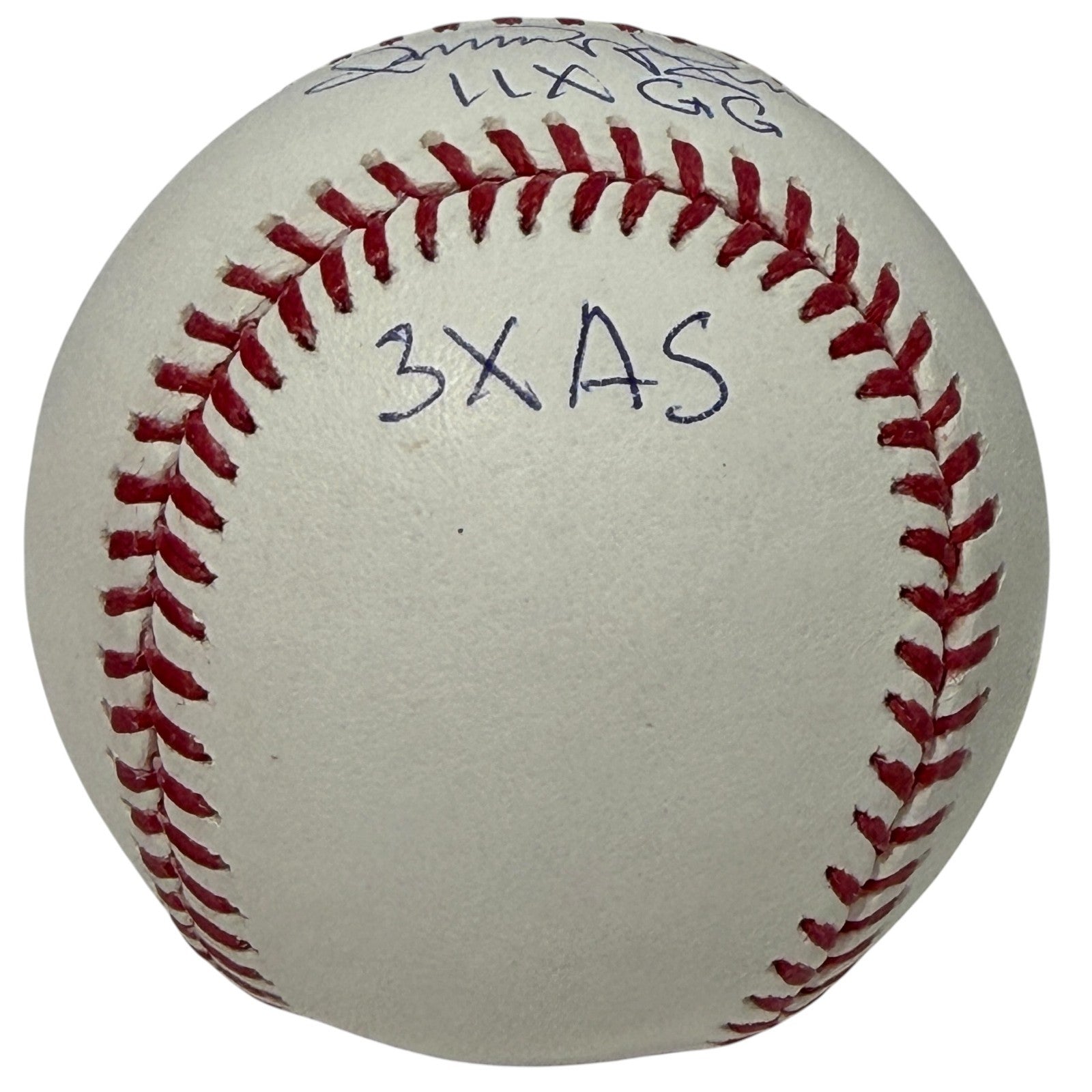 Omar Vizquel Signed Autographed ROMLB Baseball w/ 3x Insc JSA Witness COA2