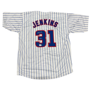 Fergie Jenkins Signed Chicago Cubs Custom Jersey w/ HOF 91 Beckett Wit BAS COA0