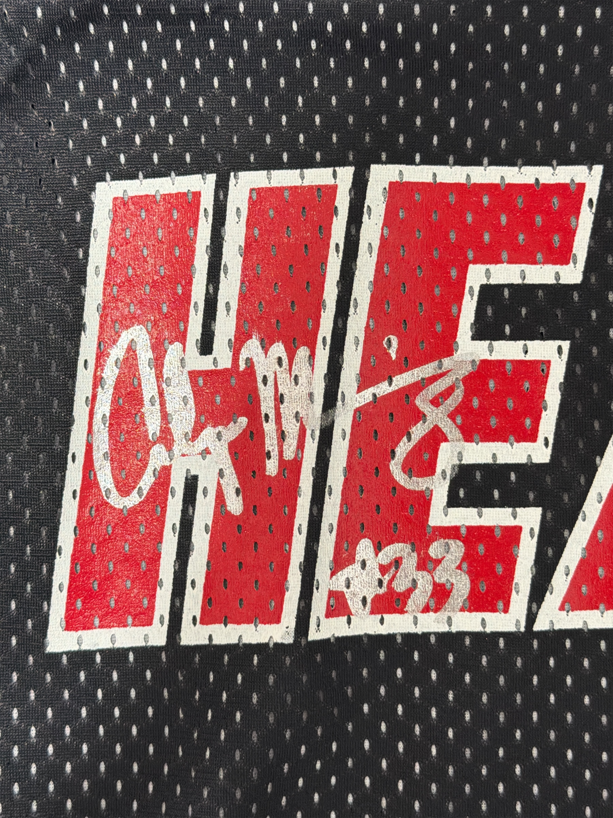 Alonzo Mourning Signed Autographed Miami Heat Champion Jersey JSA COA1
