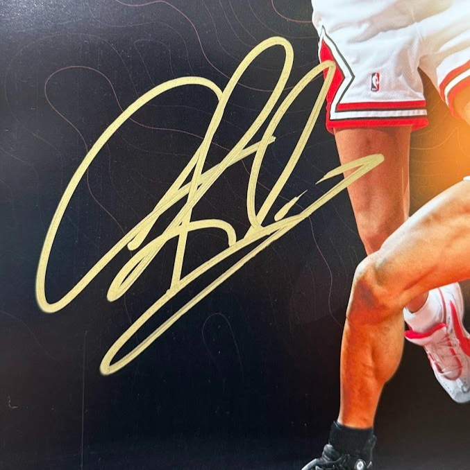Dennis Rodman Signed Chicago Bulls Collage 20x24 Photo #23/91 Upper Deck UDA COA1