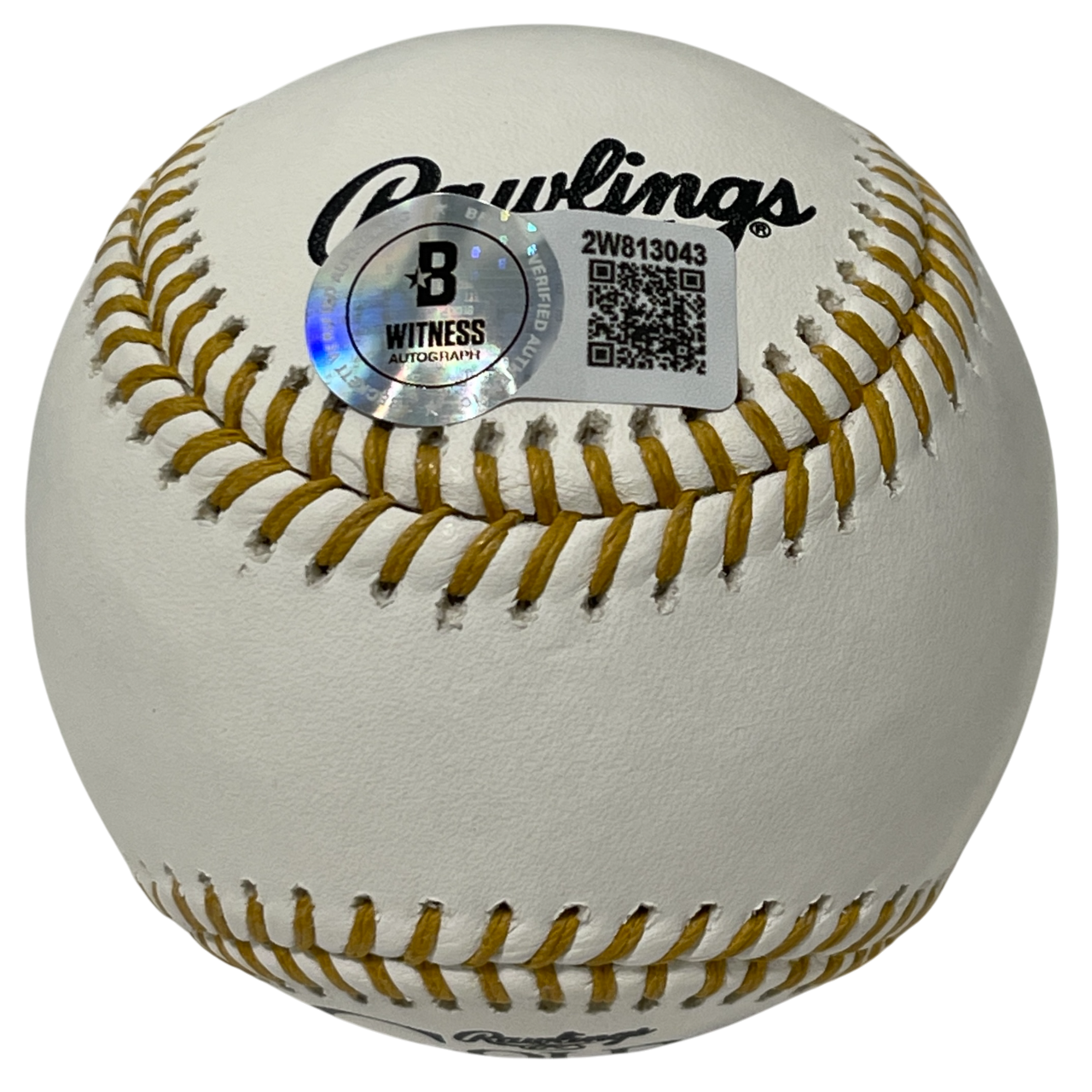 Steve Garvey Signed Rawlings Gold Glove Baseball Beckett Witness BAS COA1