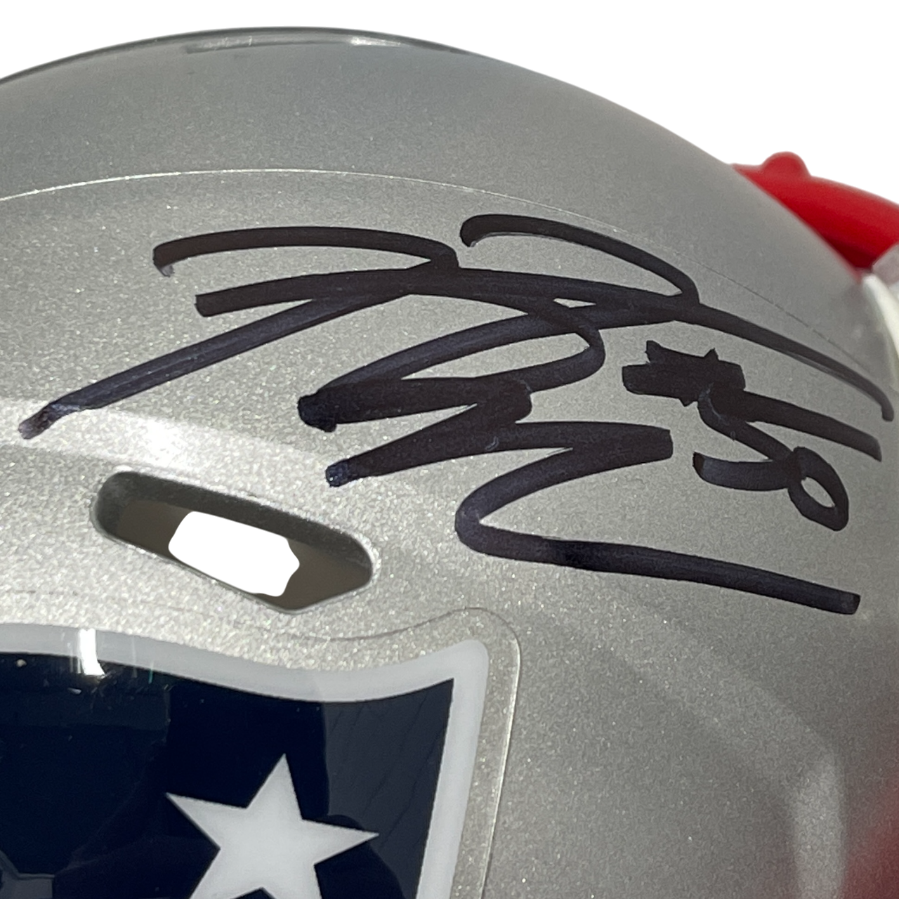 Rob Ninkovich Signed Patriots Speed Mini Helmet w/ 2x SB Champ Beckett W BAS COA1