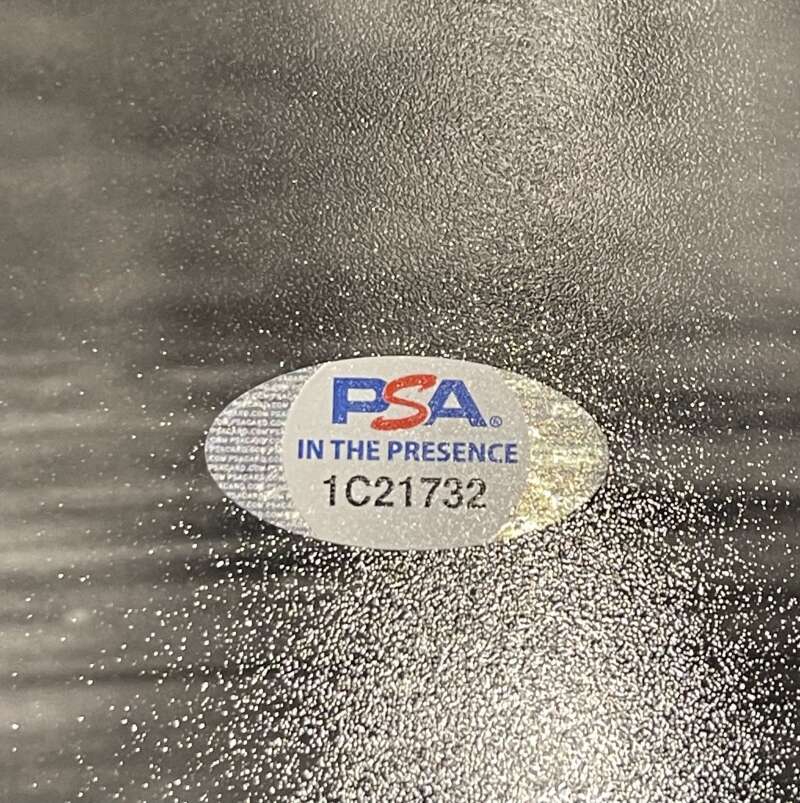 Charlie Ward Signed 16x20 Photo Spotlight w/ GO NY GO NY GO Knicks PSA COA2