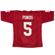 D'Angelo Ponds Signed Indiana Custom Jersey w/ 2026 National Champs JSA Wit COA0