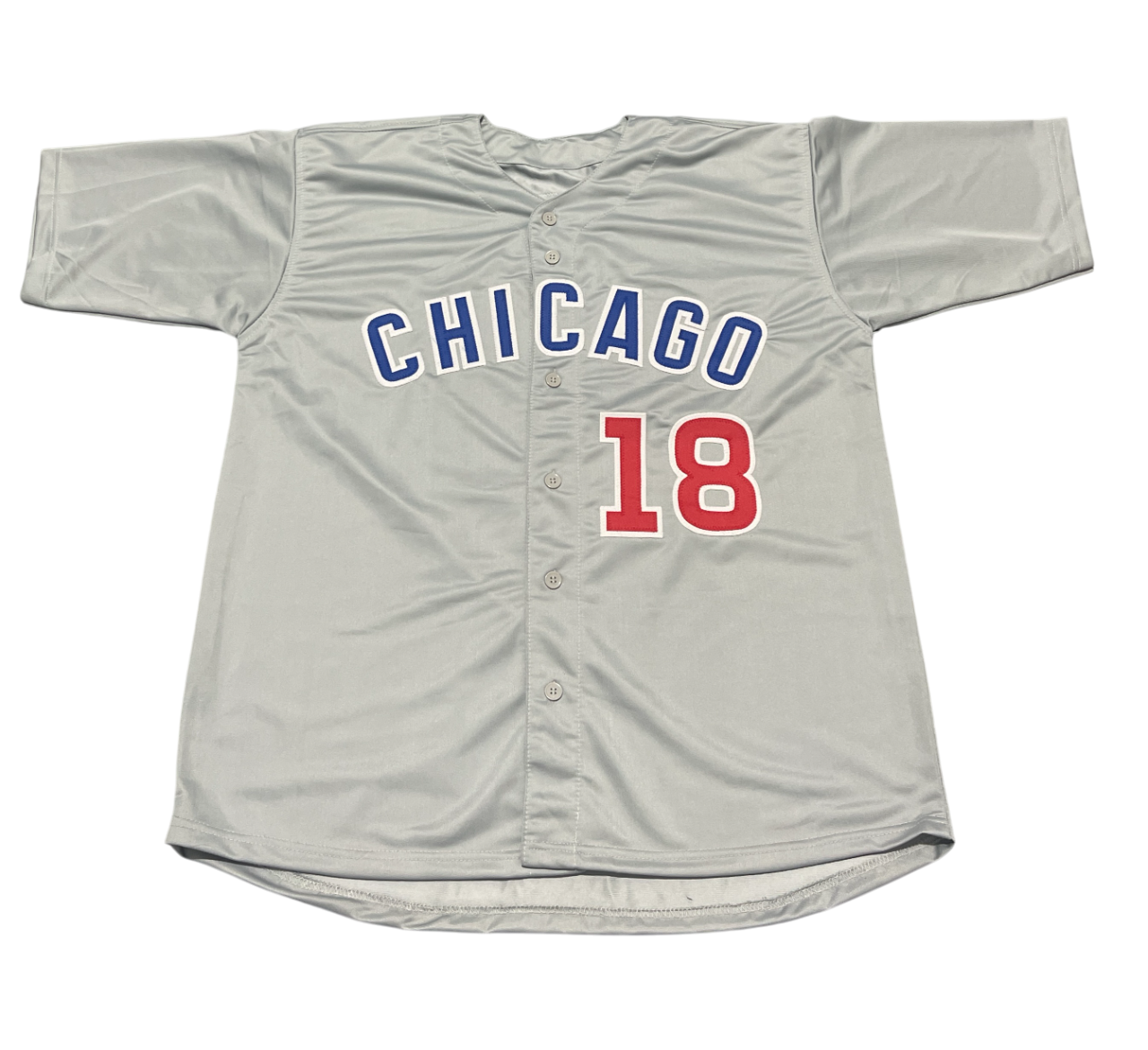 Ben Zobrist Signed Chicago Cubs Custom Jersey Beckett Witness BAS COA2