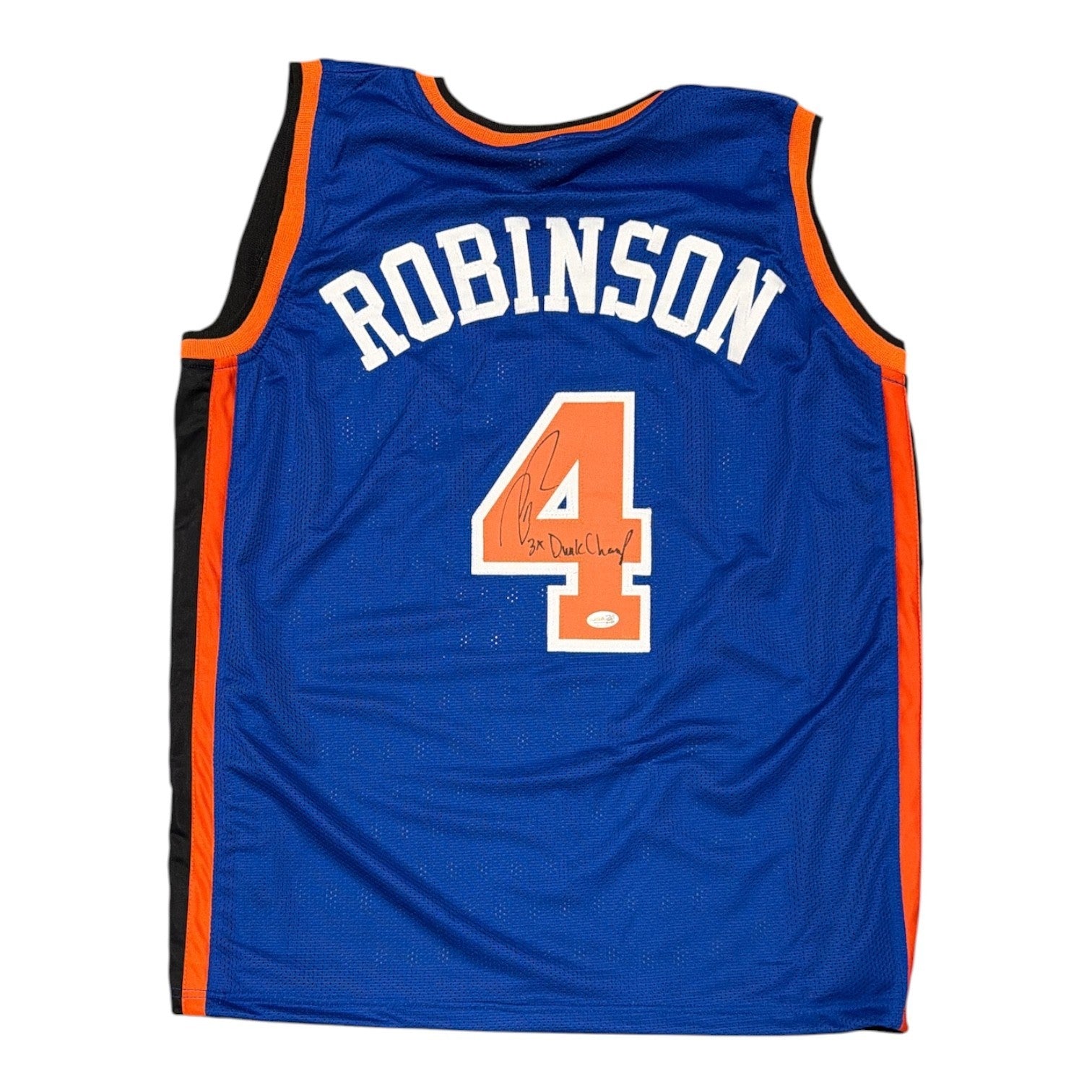 Nate Robinson Signed New York Knicks Custom Jersey w/ 3x Dunk Champ JSA Wit COA0
