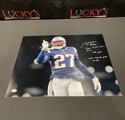 JC Jackson Signed Auto 16x20 Photo PSA COA Rare Dont F* Throw Ins QBR Patriots0