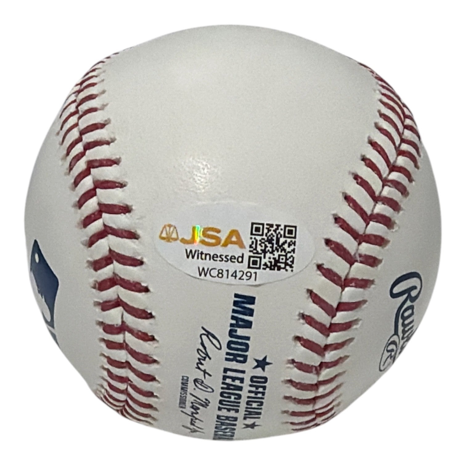 Dave Stewart Signed Autographed ROMLB Baseball JSA Witness COA1