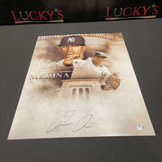 Luis Medina Signed Auto Autographed 16x20 Photo Composite PSA COA Yankees0