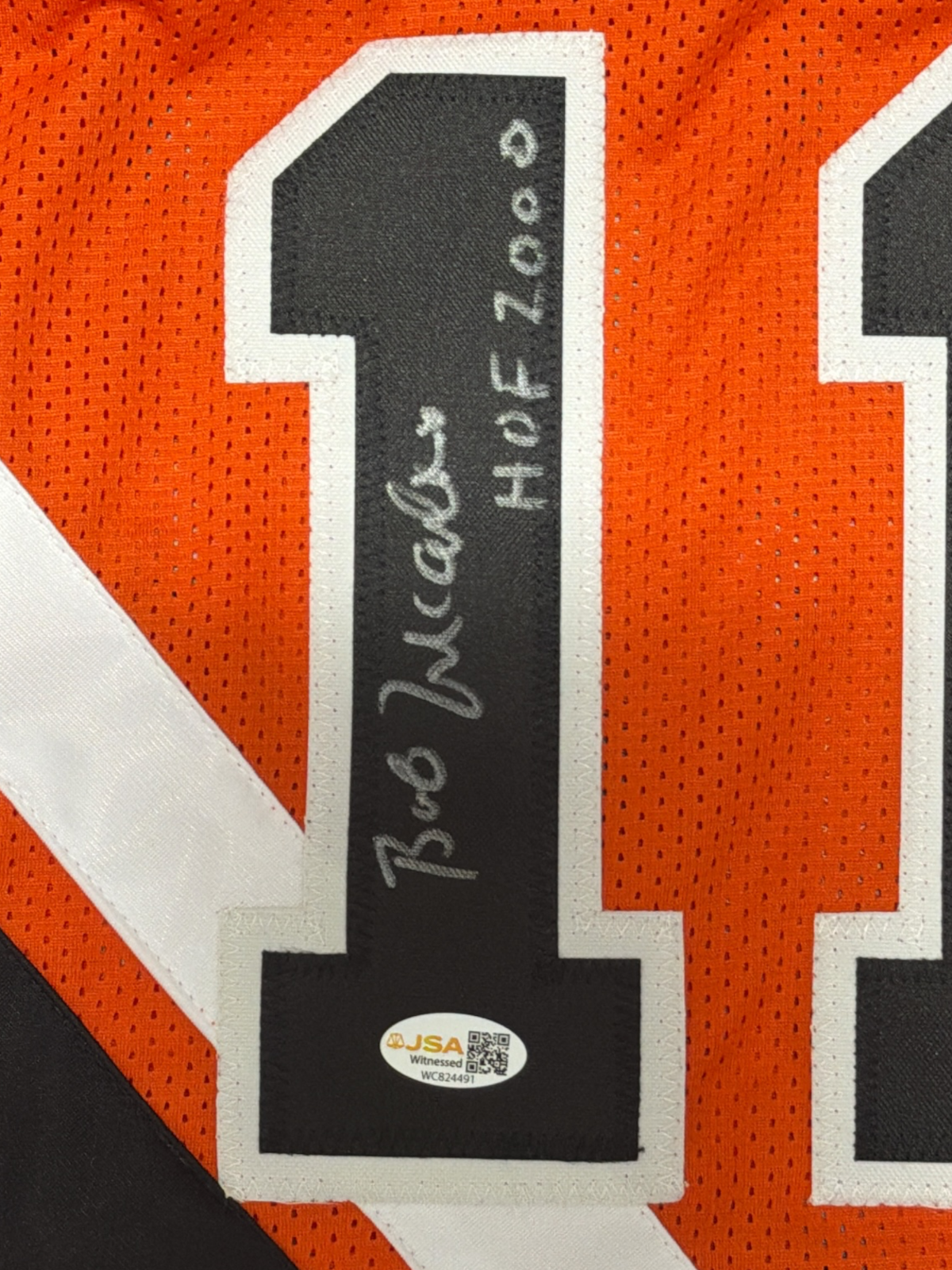 Bob McAdoo Signed Buffalo Braves Custom Jersey w/ HOF 2000 JSA Witness COA1