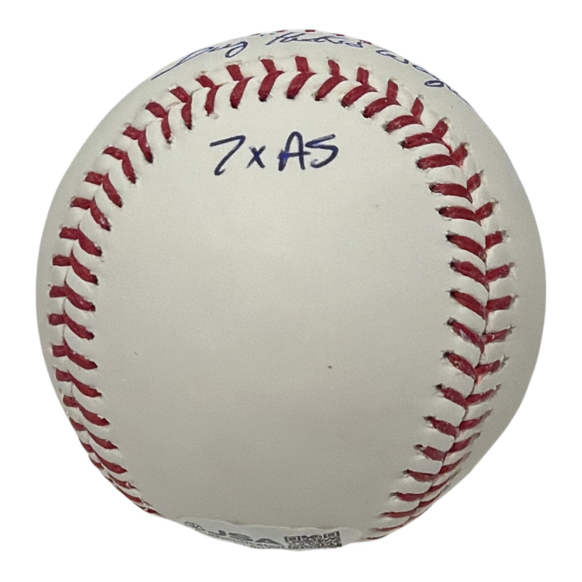 Billy "The Kid" Wanger Signed ROMLB Baseball w/ 3 Insc JSA COA Astros Mets2
