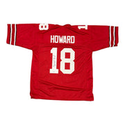 Will Howard Signed Ohio State Buckeyes Custom Jersey Beckett Witness BAS COA0