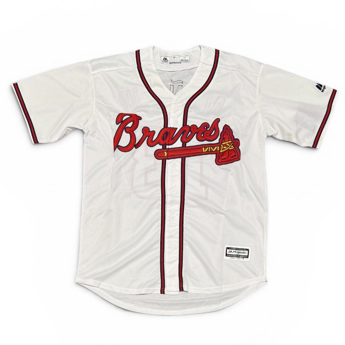Ronald Acuna Jr Signed Autographed Atlanta Braves Majestic Jersey JSA Wit COA2