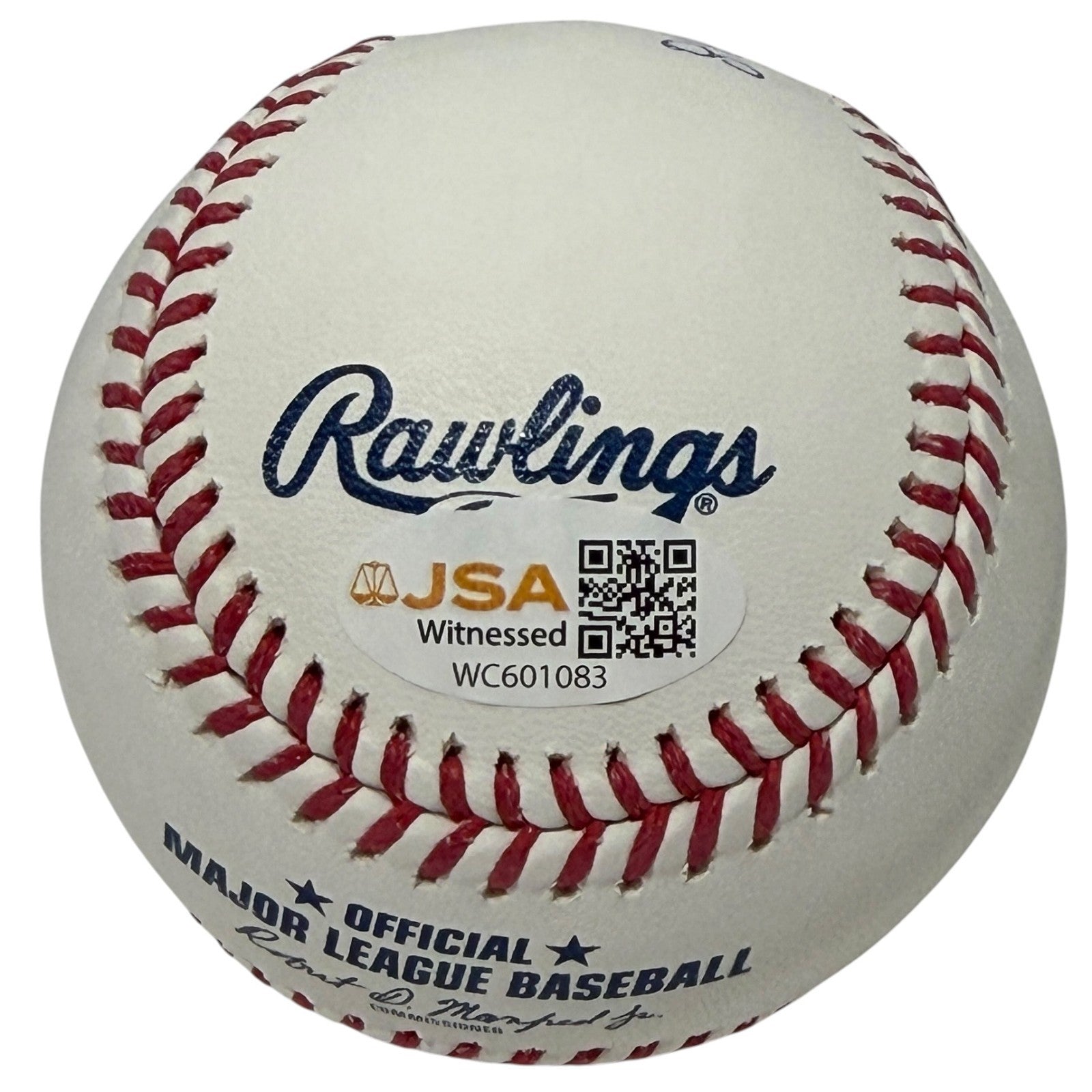 Tim Tuefel Signed ROMLB Baseball w/ 86 WS Champs Insc JSA Witness COA1