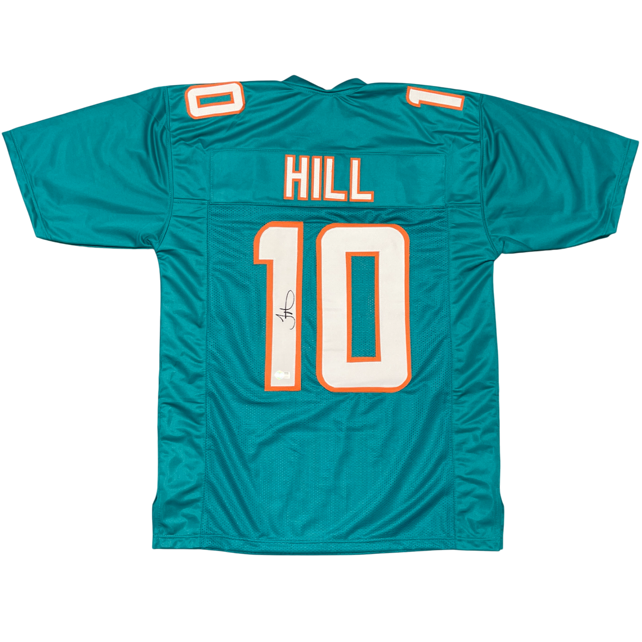 Tyreek Hill Signed Miami Dolphins Custom Jersey Beckett BAS COA0