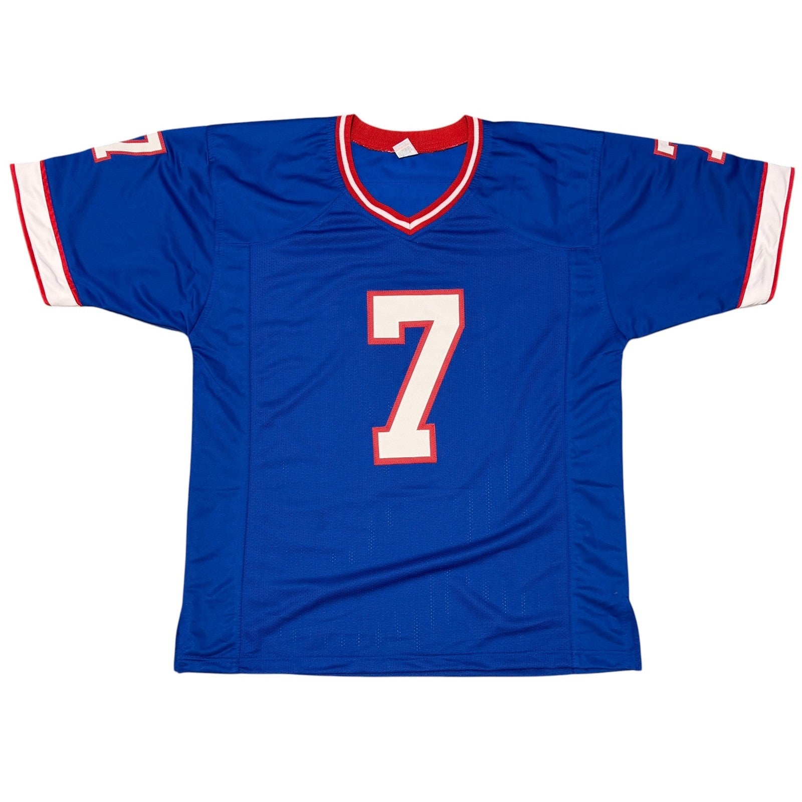Doug Flutie Signed Buffalo Bills Custom Jersey w/ 98 CPOY JSA Witness COA2