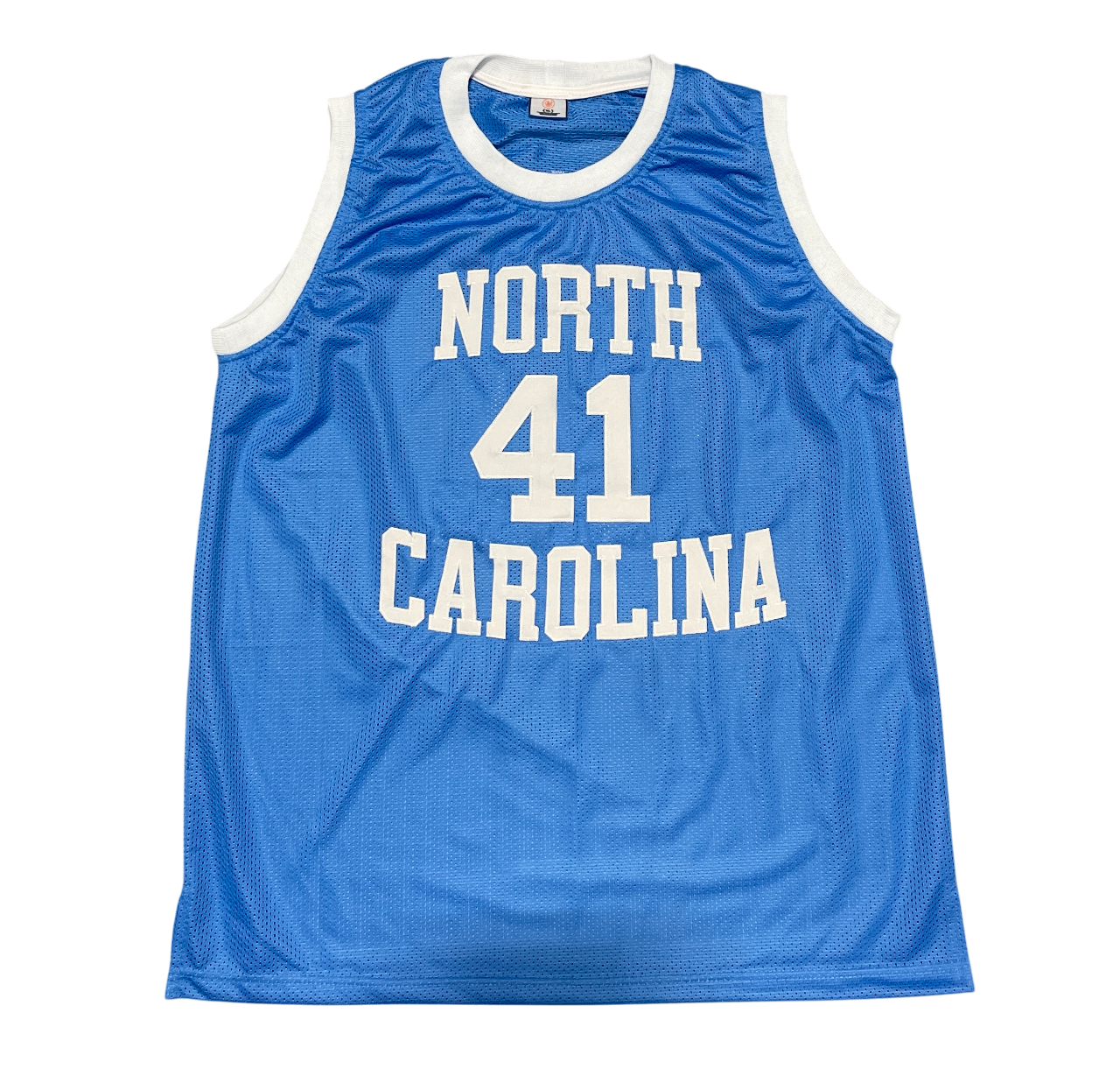 Sam Perkins Signed North Carolina UNC Custom Jersey Beckett Witness BAS COA2
