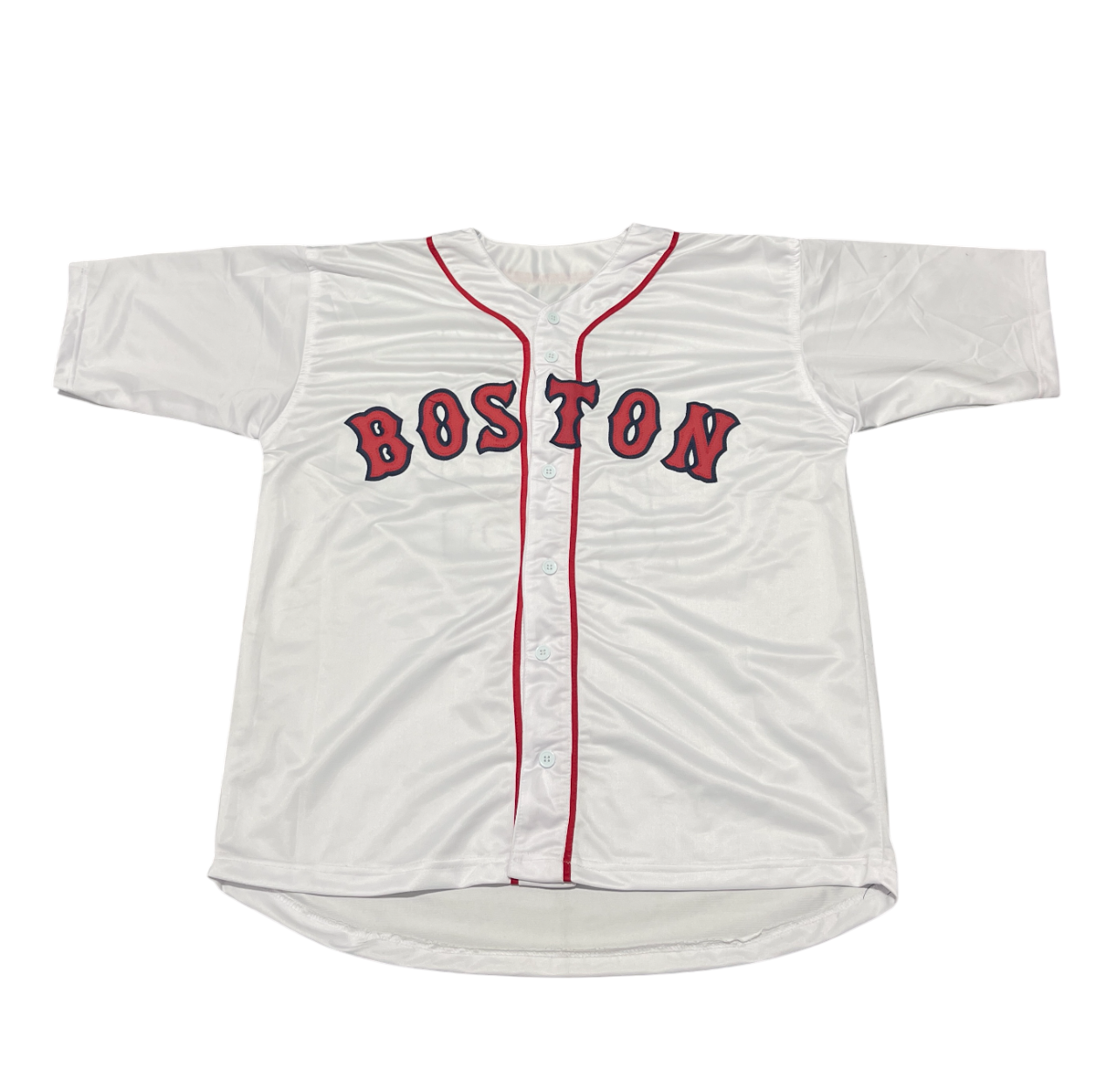 Johnny Damon Signed Boston Red Sox Custom Jersey Beckett Witness BAS COA2