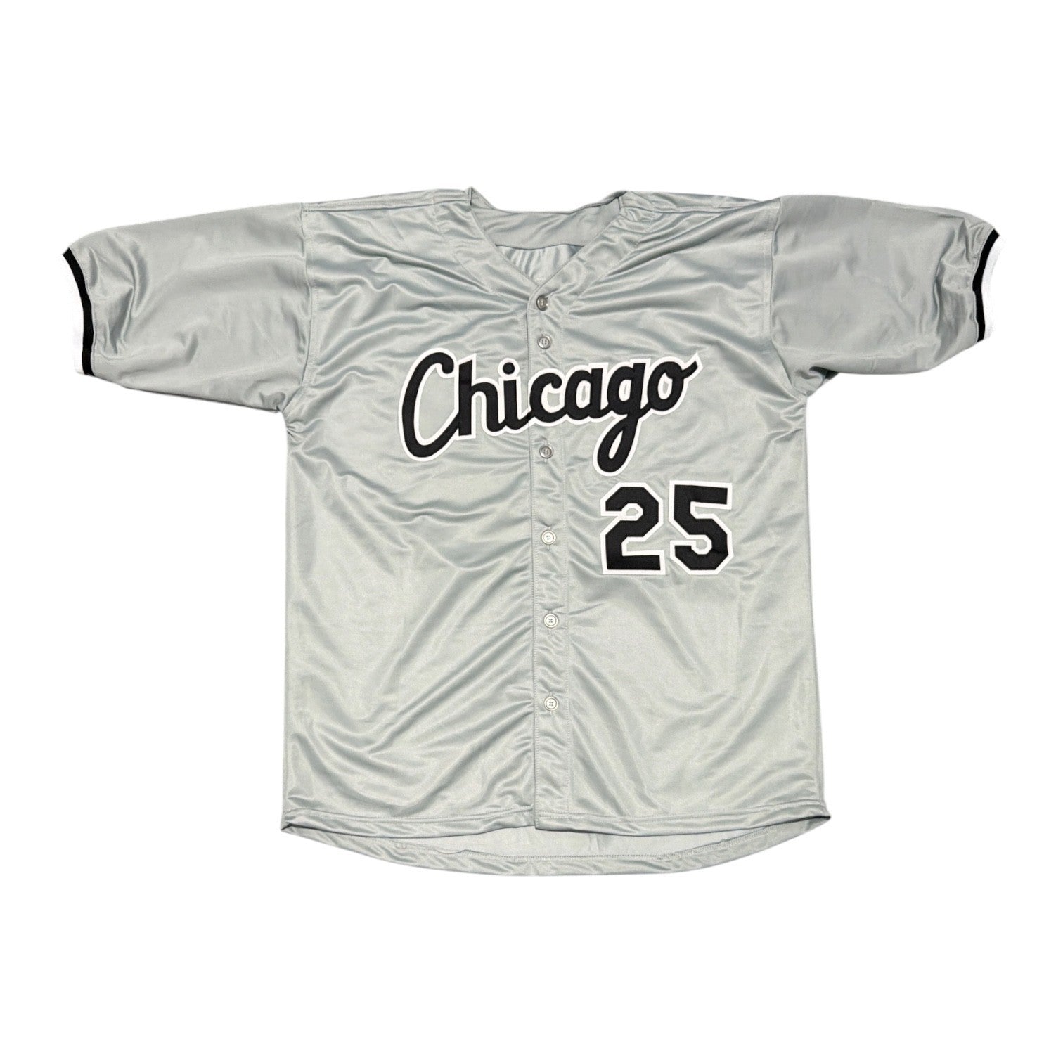 Jim Thome Signed Autographed Chicago White Sox Custom Jersey JSA Witness COA2
