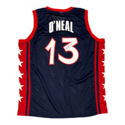 Shaquille O'Neal Signed USA Basketball Custom Jersey JSA Witness COA Shaq0