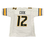 Brady Cook Signed Missouri Tigers Custom Jersey Beckett Witness BAS COA0