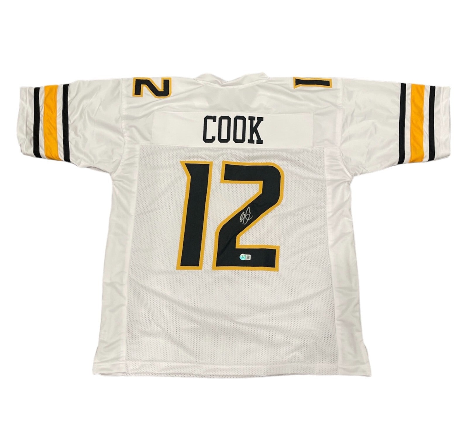 Brady Cook Signed Missouri Tigers Custom Jersey Beckett Witness BAS COA0