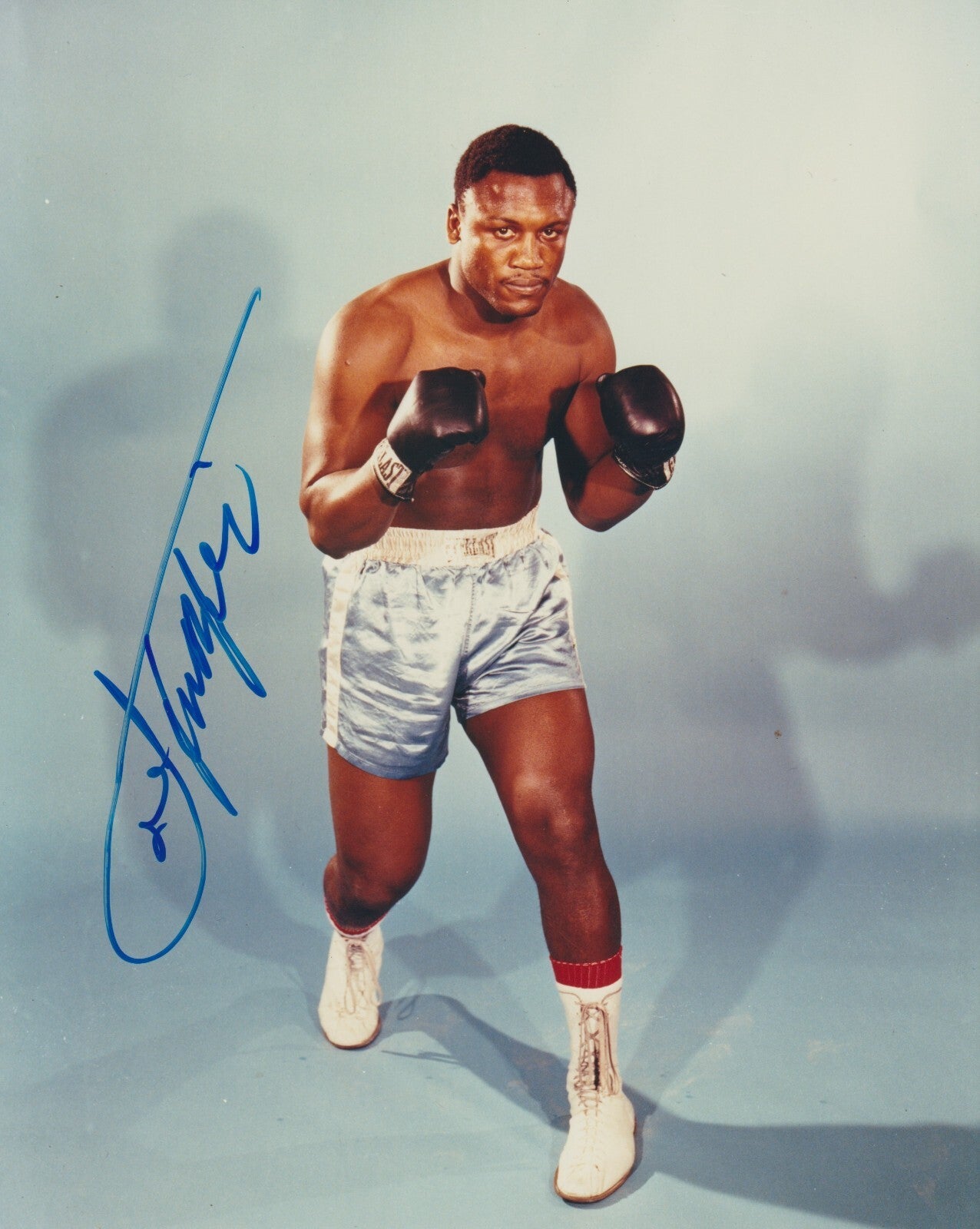 Joe Frazier Signed Autographed 8x10 Photo Professional Heavyweight Boxer JSA COA0