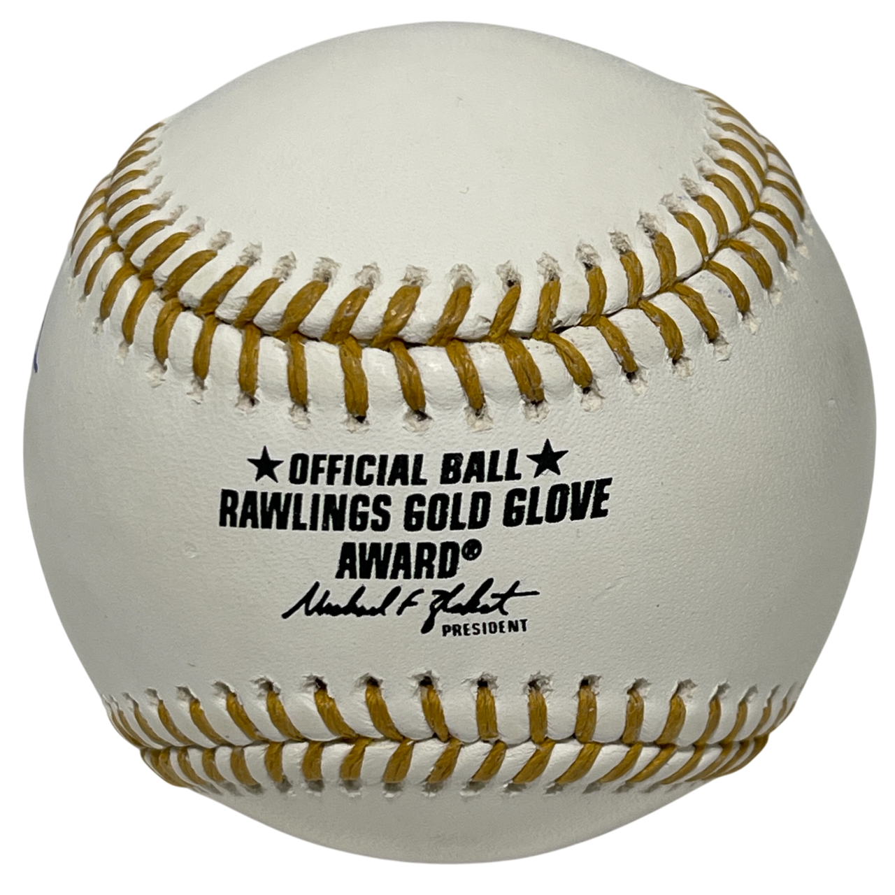 Gary Pettis Signed Rawlings Gold Glove Baseball LSCM COA California Angels1