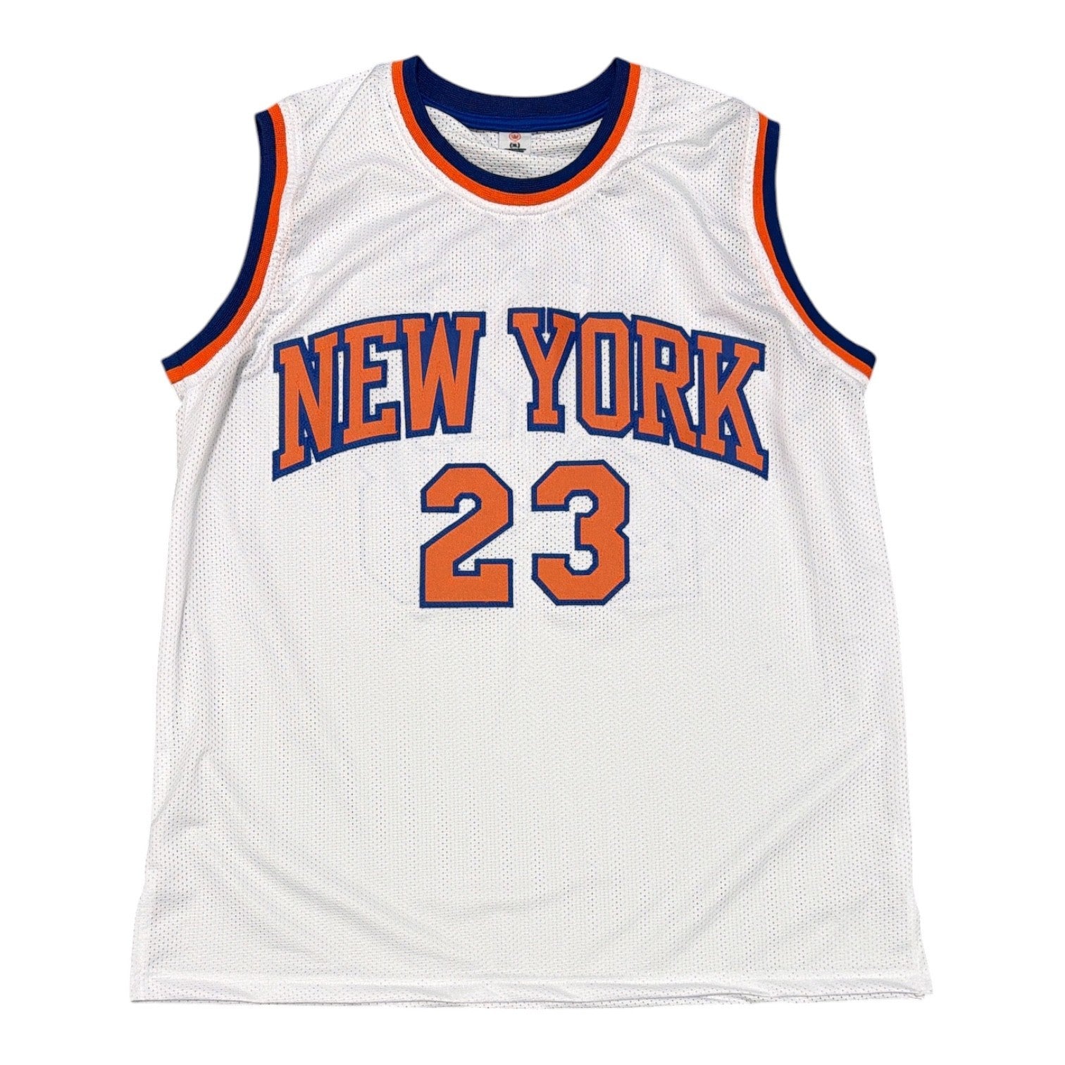 Marcus Camby Signed New York Knicks Custom Jersey w/ The Camby Man JSA Wit COA2