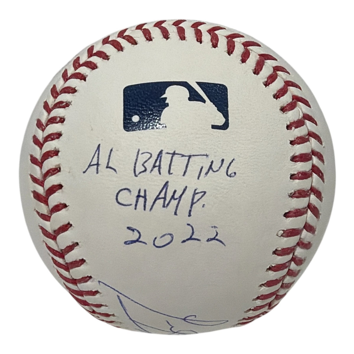 Luis Arraez Signed ROMLB Baseball w AL Batting Champ 2022 JSA COA Twins Phillies1