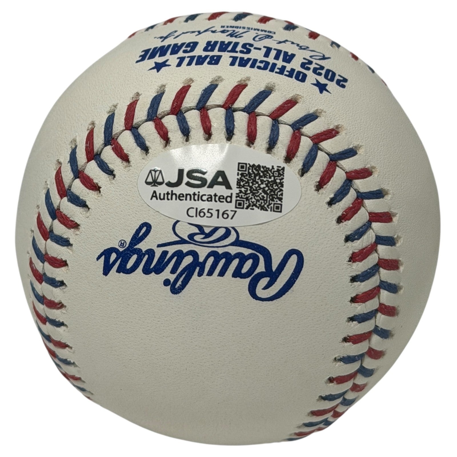 Luis Arraez Signed 2022 All Star Game Baseball JSA COA San Diego Padres1