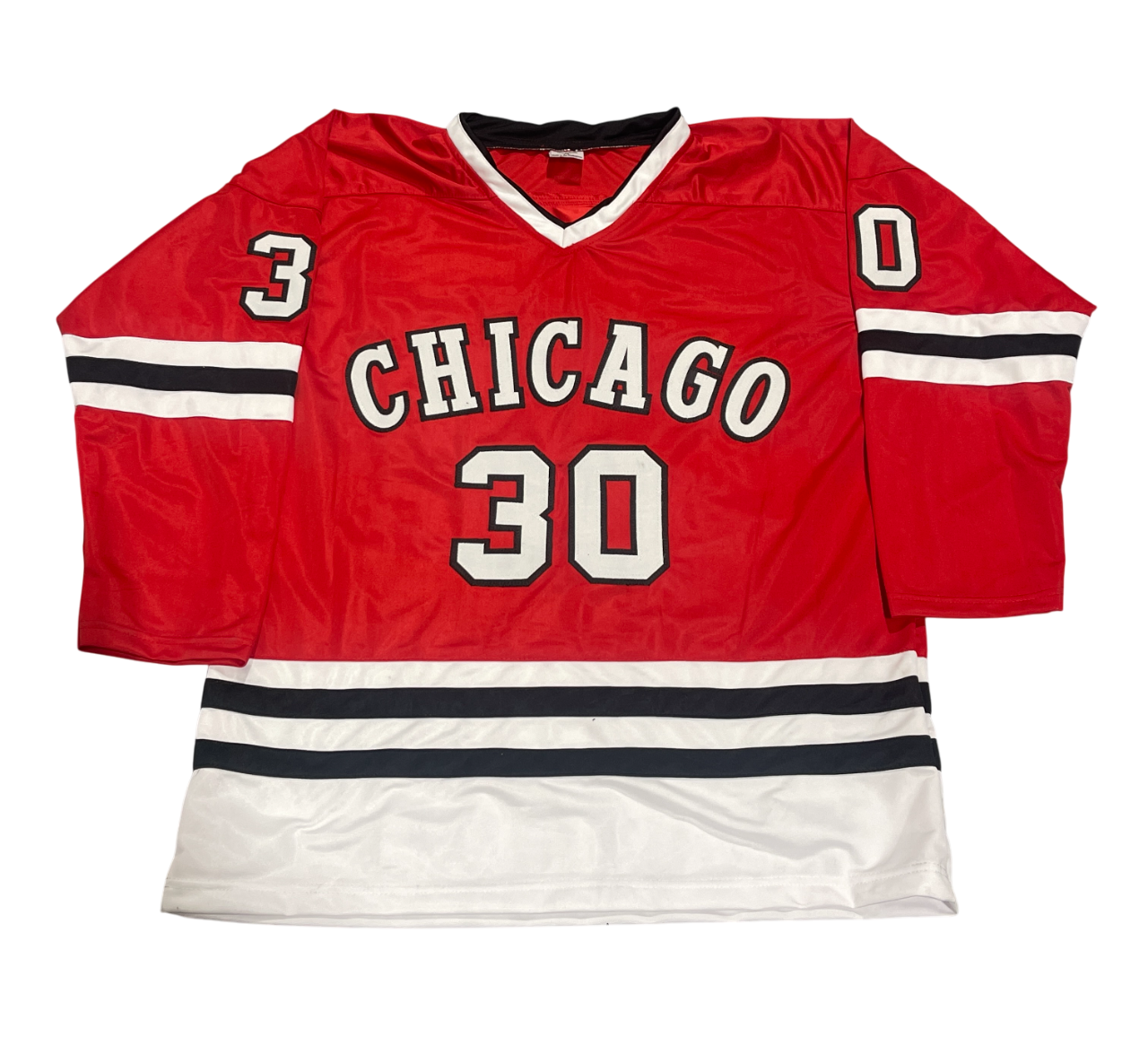 Ed Belfour Signed Chicago Blackhawks Custom Jersey w/ 4 Insc Beckett Wit BAS COA2