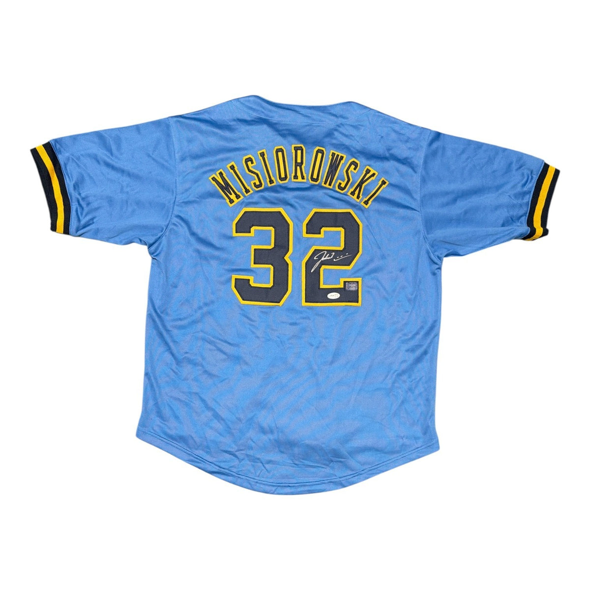 Jacob Misiorowski Signed Milwaukee Brewers Custom Jersey Prova + JSA COA0