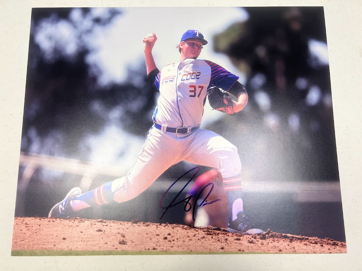 Forrest Whitley Signed Autographed 16x20 Photo LSCM COA HOLO Houston Astros0