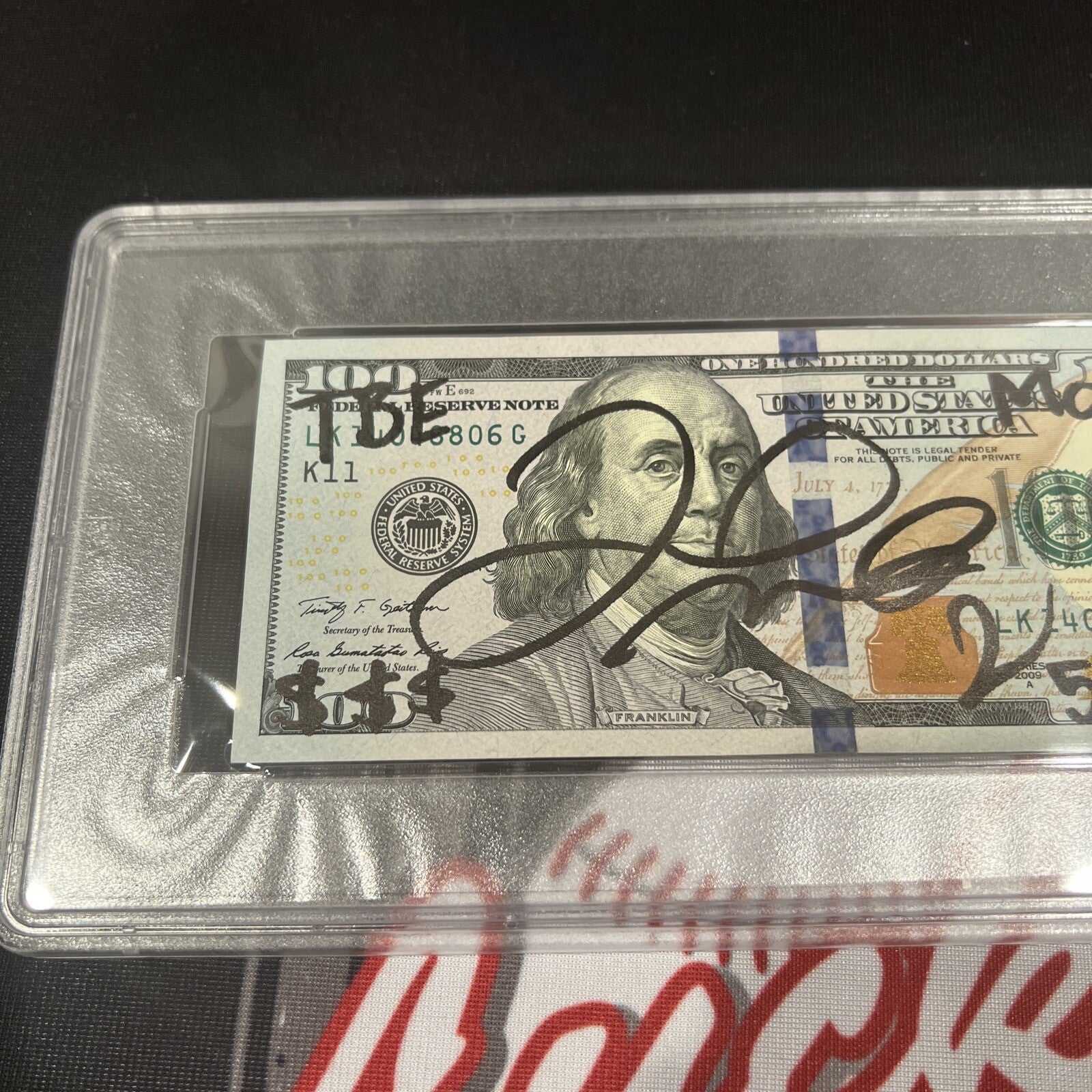Floyd Mayweather Jr Signed $100 Bill US Currency x4 Inscriptions PSA 10 Auto I1