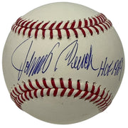 Johnny Bench Signed Autographed ROMLB Baseball w/ HOF 1989 JSA COA Reds0