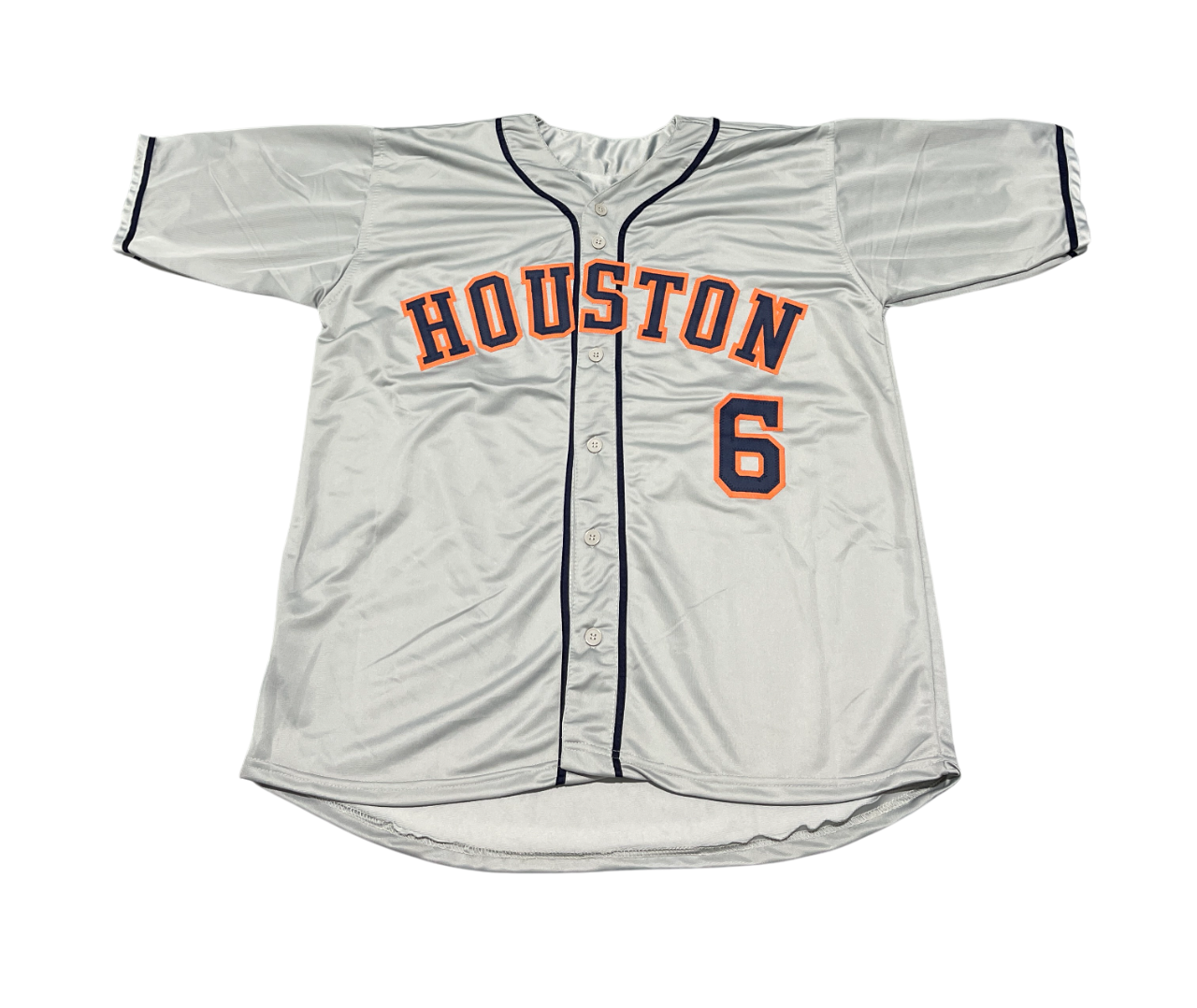 Jake Meyers Signed Houston Astros Custom Jersey Beckett Witness BAS COA2