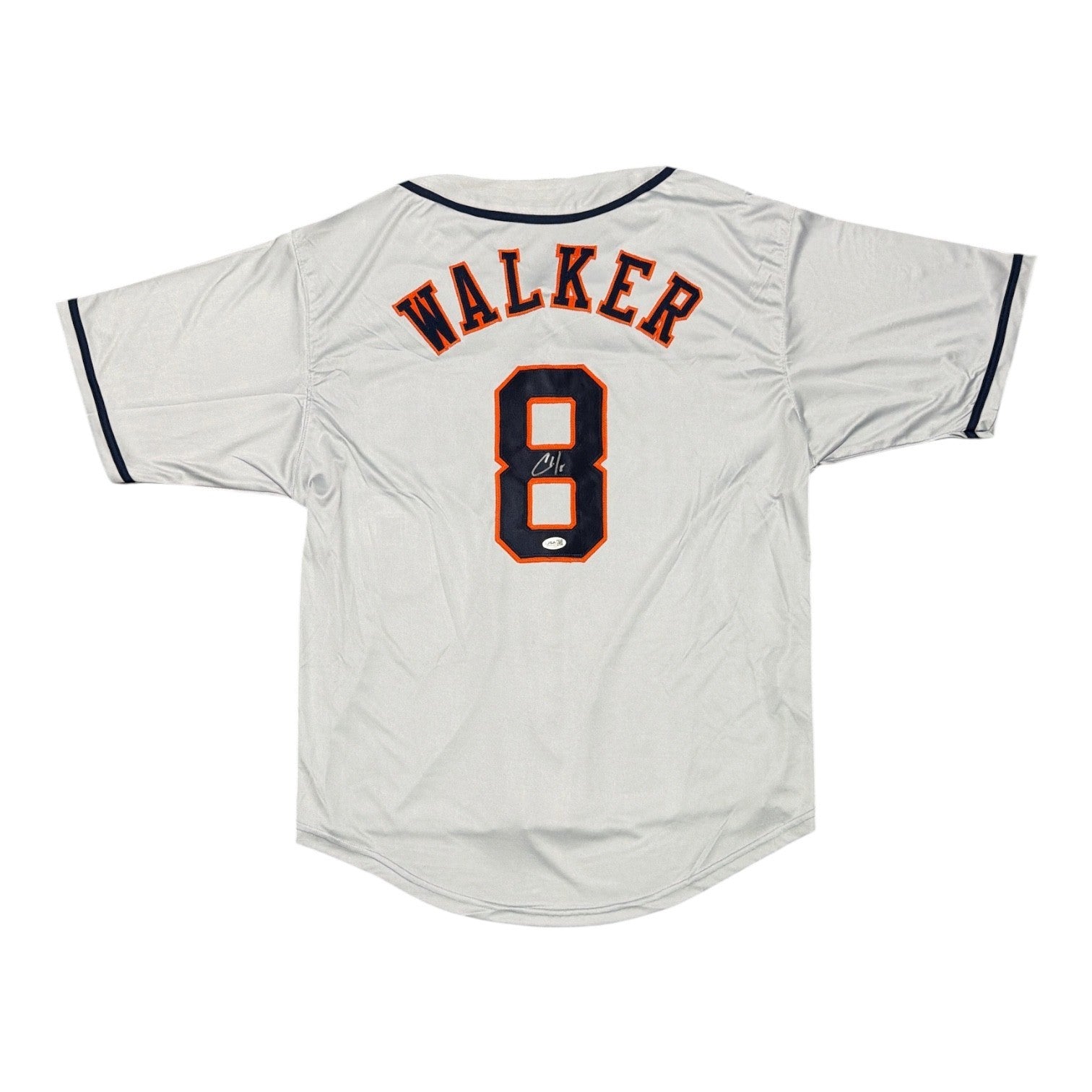 Christian Walker Signed Autographed Houston Astros Custom Jersey JSA COA0