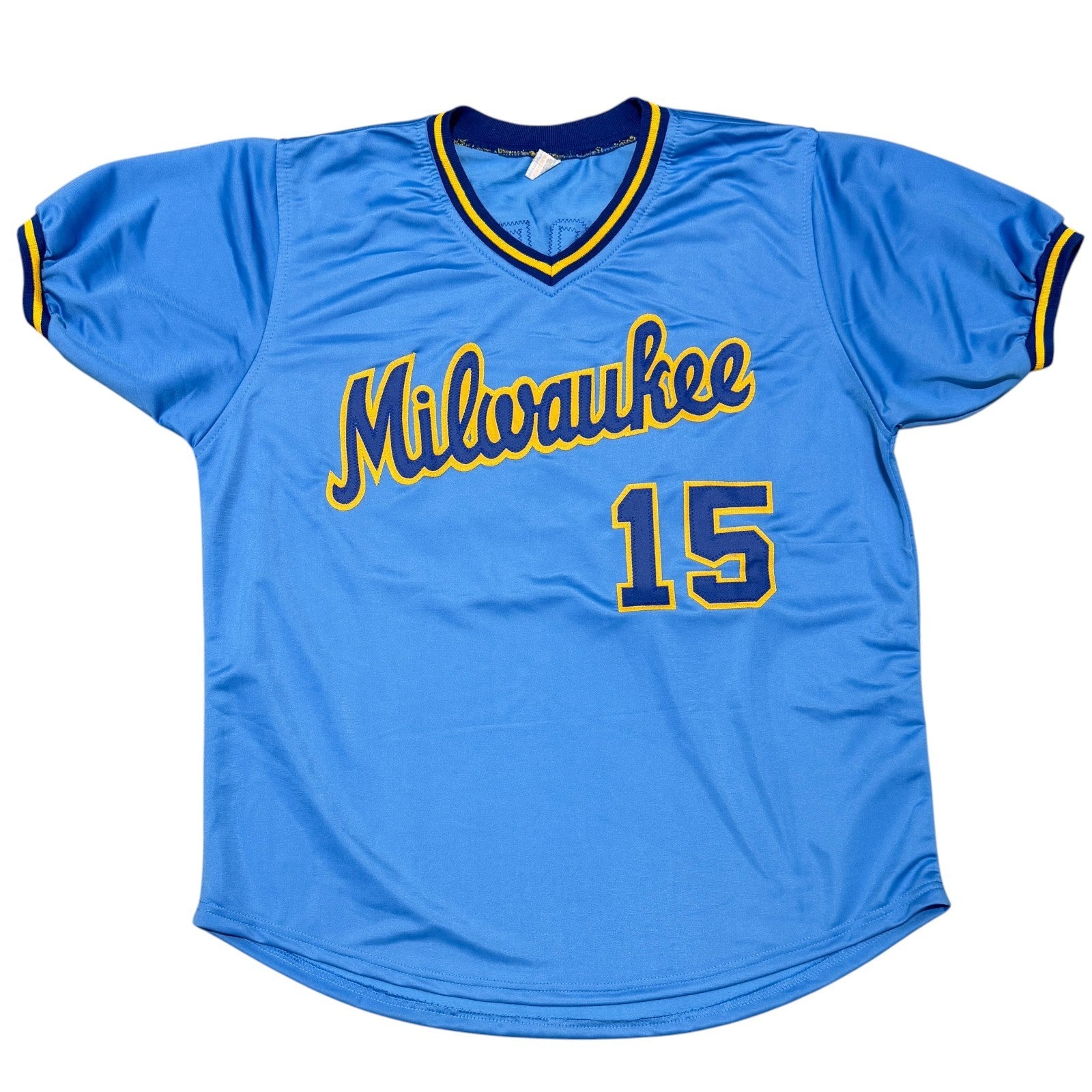 Cecil Cooper Signed Milwaukee Brewers Custom Jersey w/ 5x AS JSA Witness COA2