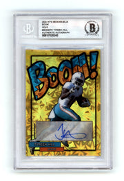 Tyreek Hill 2024 Hits Memorabilia BOOM Gold #/10 Signed BGS BAS Auto Dolphins0